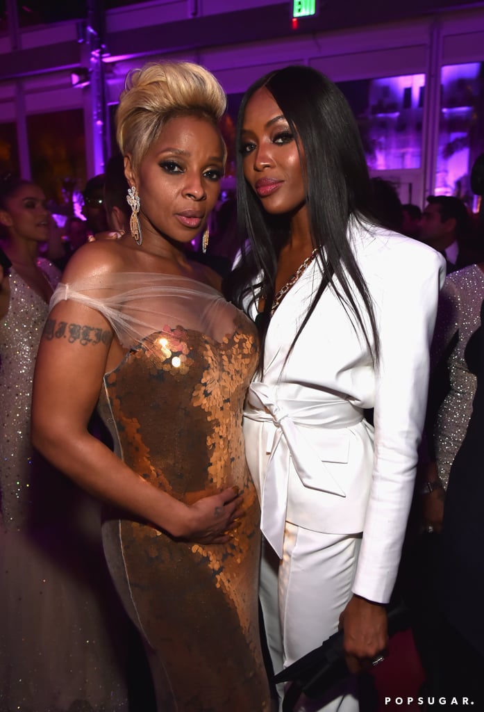 Pictured: Mary J. Blige and Naomi Campbell
Pictured: Mary J. Blige and Naomi Campbell