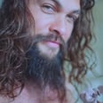 Please Allow a Shirtless Jason Momoa to Explain the Story Behind His Famous Oscars Scrunchie