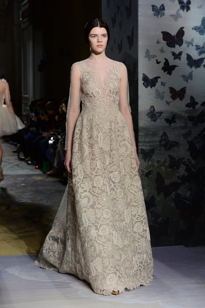 Anne Hathaway: Valentino Haute Couture Spring 2014
