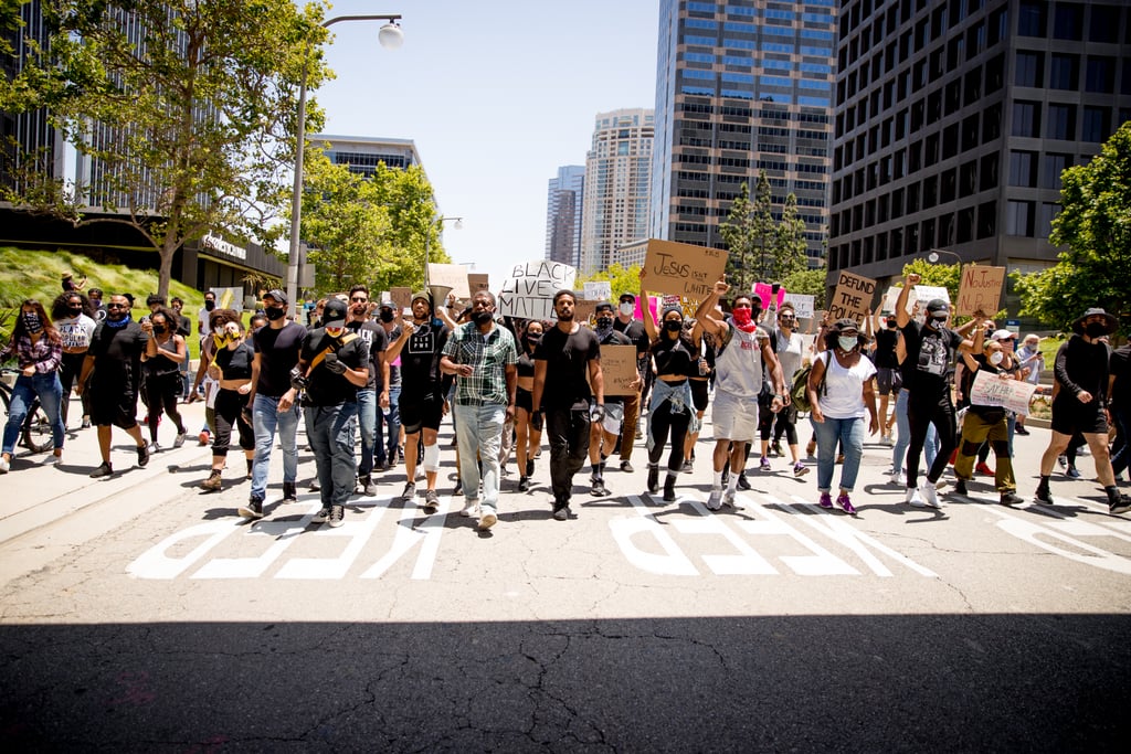 Michael B. Jordan Speaks at Black Lives Matter March in LA