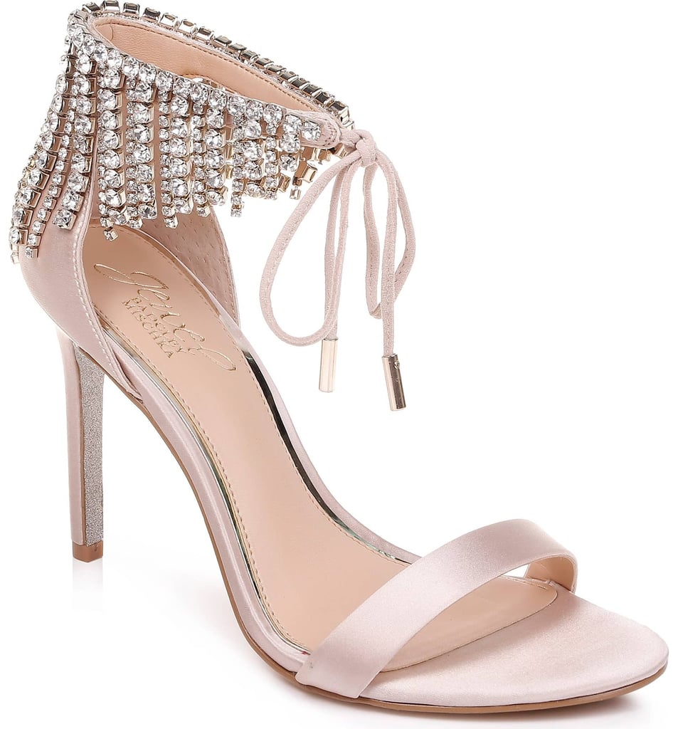 Jewel Badgley Mischka Darielle Ankle-Strap Sandal