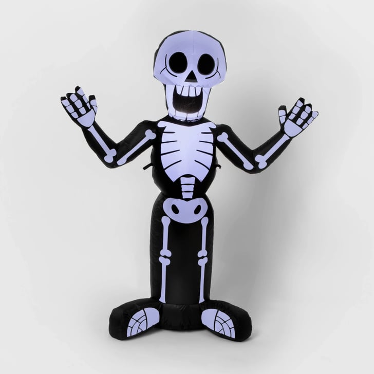 Inflatable BlackandWhite Skeleton Shop Target's 2020 Halloween
