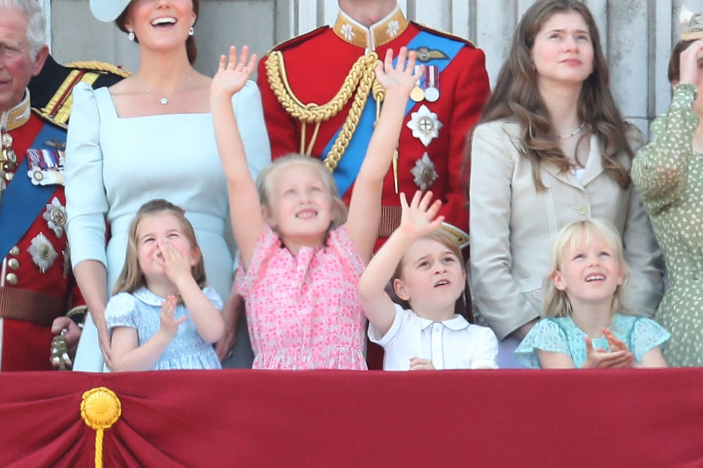 He Enjoyed the Trooping the Colour With His Family