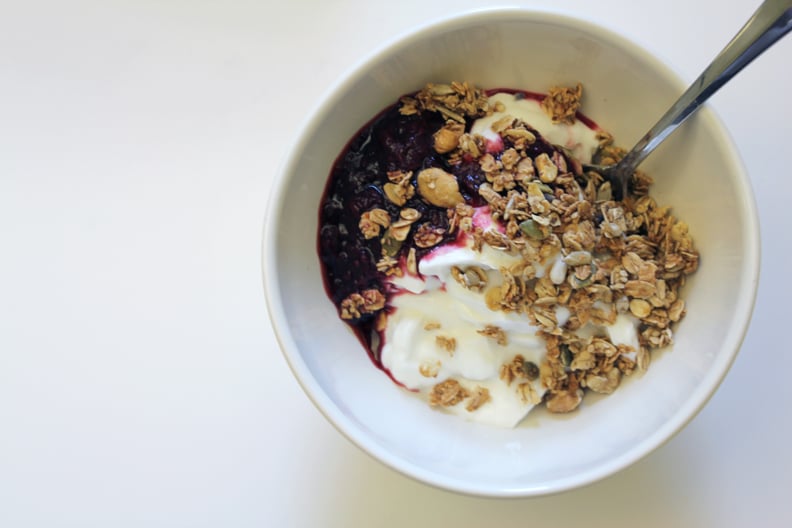 Greek Yogurt With Granola and Jam