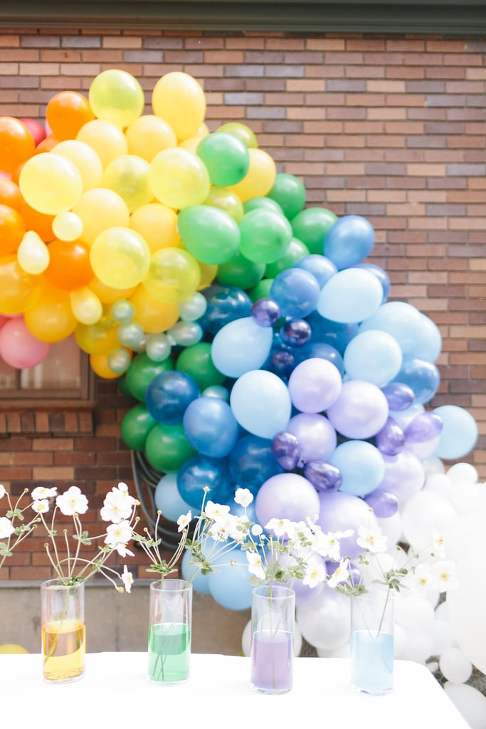 Girl's Rainbow Birthday Party