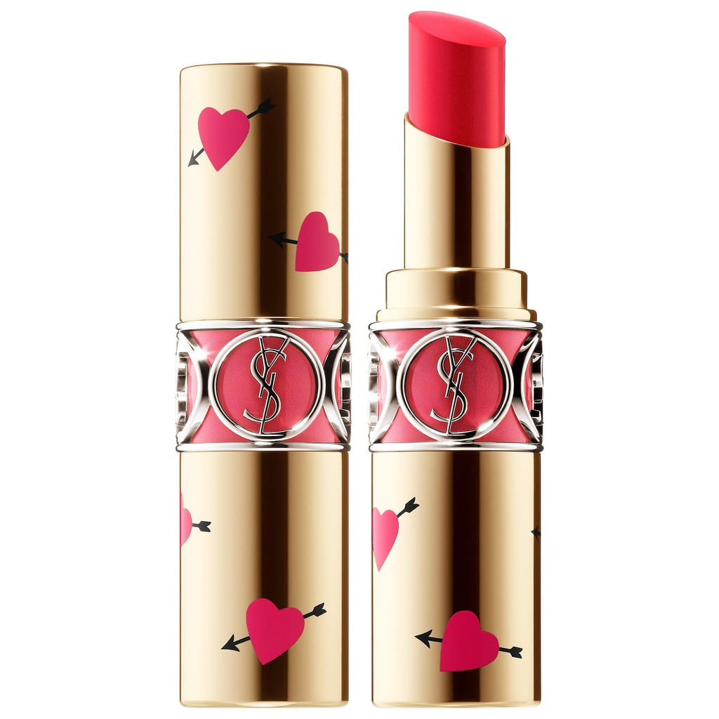 Yves Saint Laurent Heart and Arrow Collector Rouge Volupté Shine Lipstick