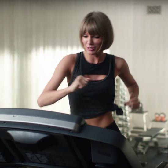 Taylor Swift Falls Off Treadmill Video