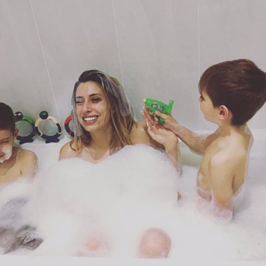 Mom Takes Baths With Sons