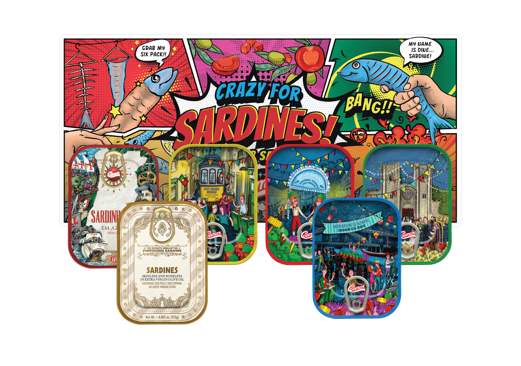 The Fantastic World of the Portuguese Sardine Crazy for Sardines Set