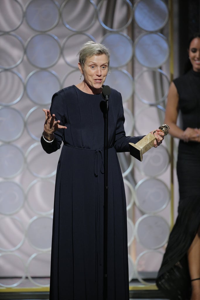 "We've been here a long time, and we need some tequila." — Frances McDormand on the length of the award show while accepting her award for best actress for Three Billboards Outside Ebbing, Missouri.