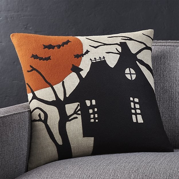 Haunted House Halloween Pillow ($40)