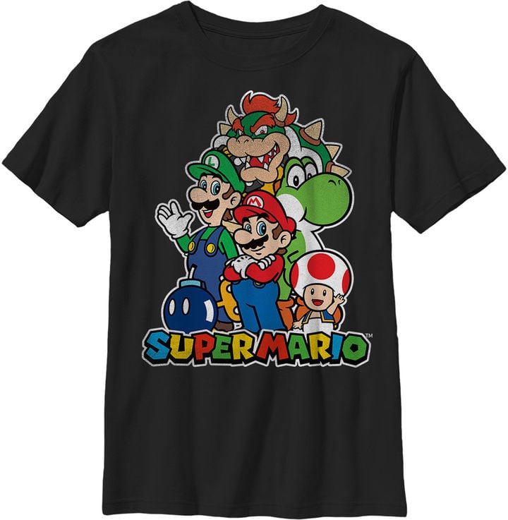 Super Mario Graphic T-Shirt | Nintendo Clothes For Kids | POPSUGAR ...