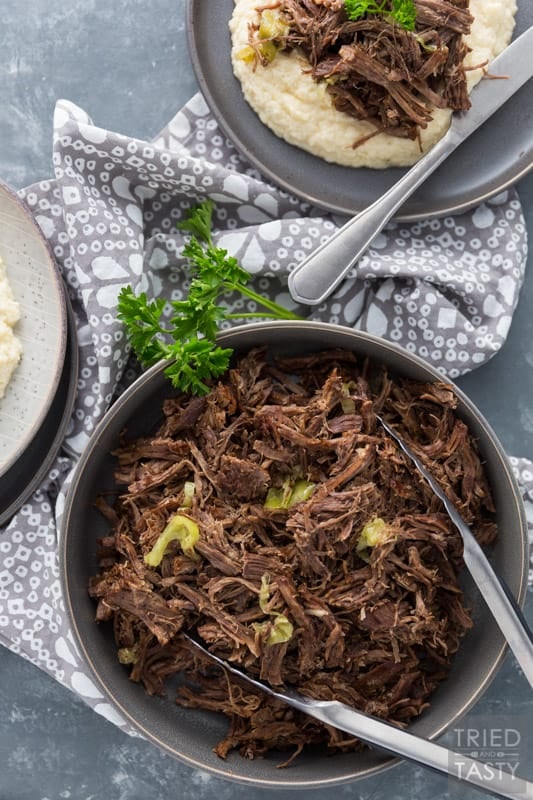 Instant Pot Keto Mississippi Pot Roast