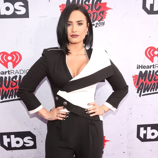 Demi Lovato at the iHeartRadio Music Awards 2016