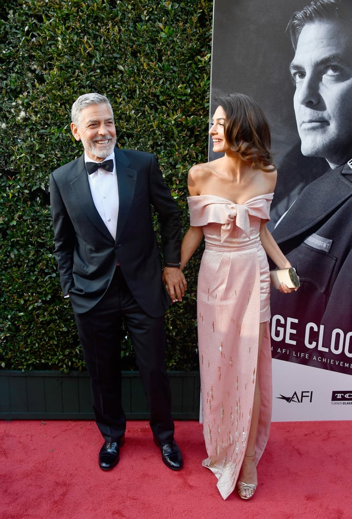 Amal Clooney's Pink Prada Gown 2018