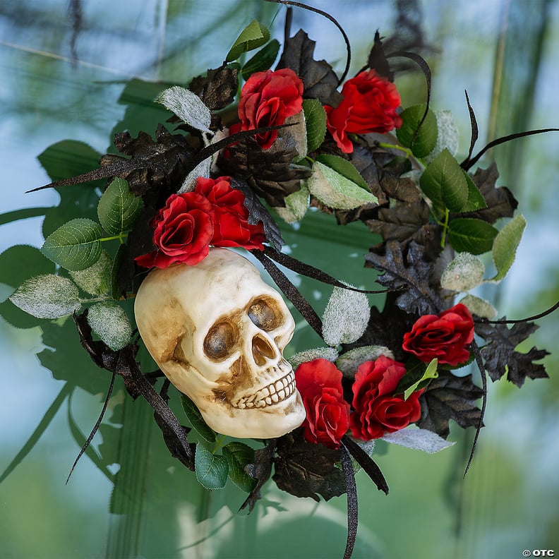 Gothic Wreath Halloween Decoration