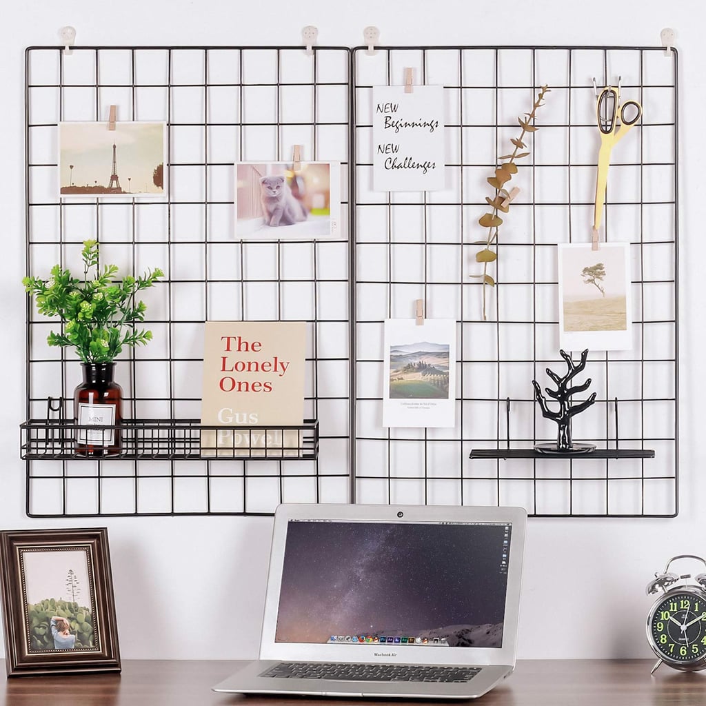 Painted Wire Wall Grid Panel