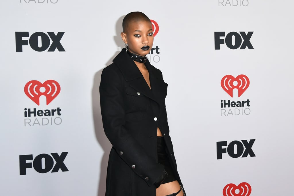 Willow Smith's Goth Outfit and Boots at iHeartRadio Awards