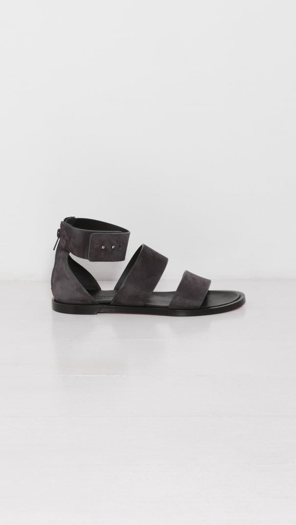 Zip-Up Sandals
