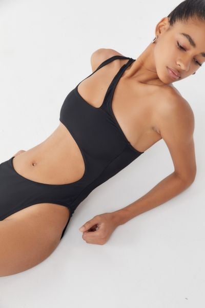 Out From Under Lola Asymmetrical One-Piece Swimsuit