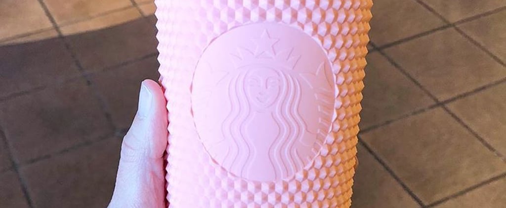 Starbucks Released a Reusable Matte Pink Studded Cold Cup