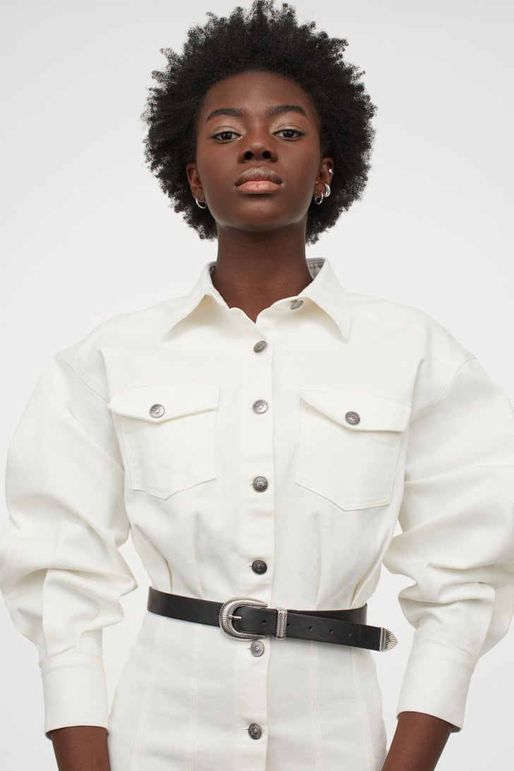 Denim Dress The Best Spring Dresses From H&M POPSUGAR Fashion UK