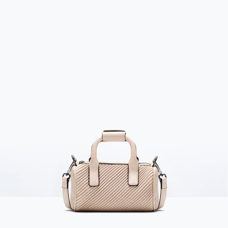 Zara Quilted Mini Bowling Bag (36) Kate Bosworth Carrying a Handbag