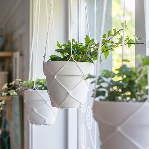 DIY Macrame Hanging Planter