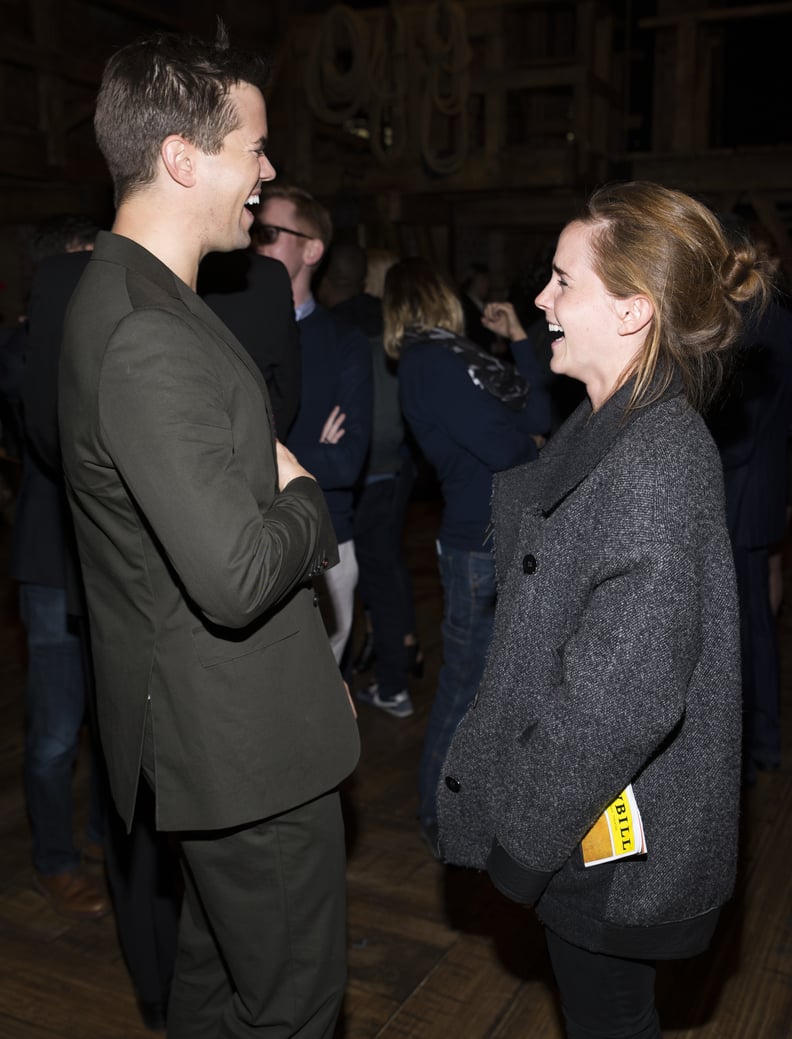 Andrew Rannells couldn't stop laughing.