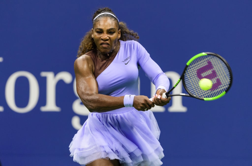 Serena Williams's Purple Tutu at the 2018 US Open