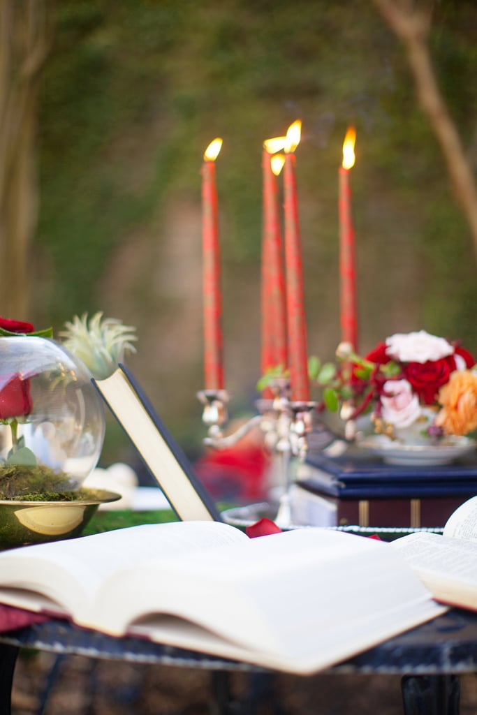 Beauty and the Beast-Inspired Styled Wedding Shoot