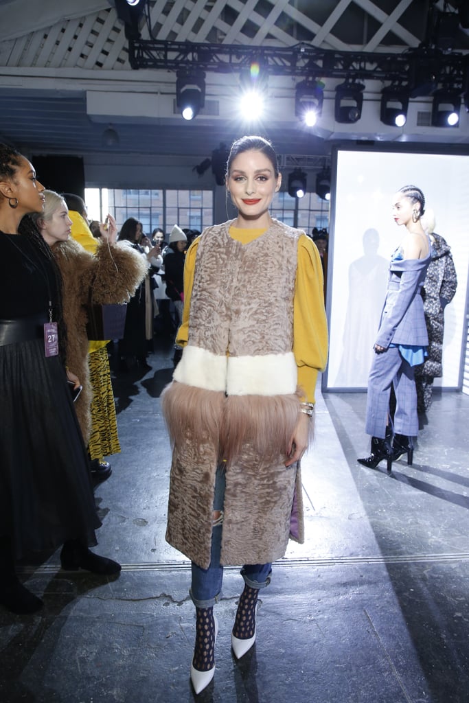 Olivia Palermo at Jonathan Simkhai Fall 2019