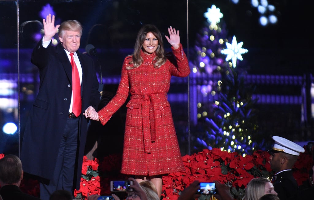 Melania Trump Red Chanel Coat