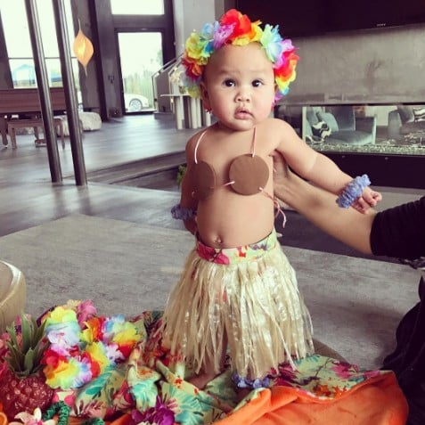 Chrissy Teigen's Daughter Luna in Her Halloween Costume 2016