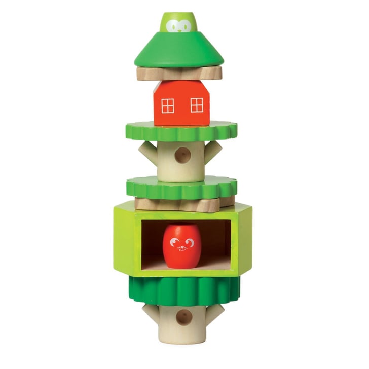 Manhattan Toy Treehouse Wooden Stacker & Block Set Educational Baby