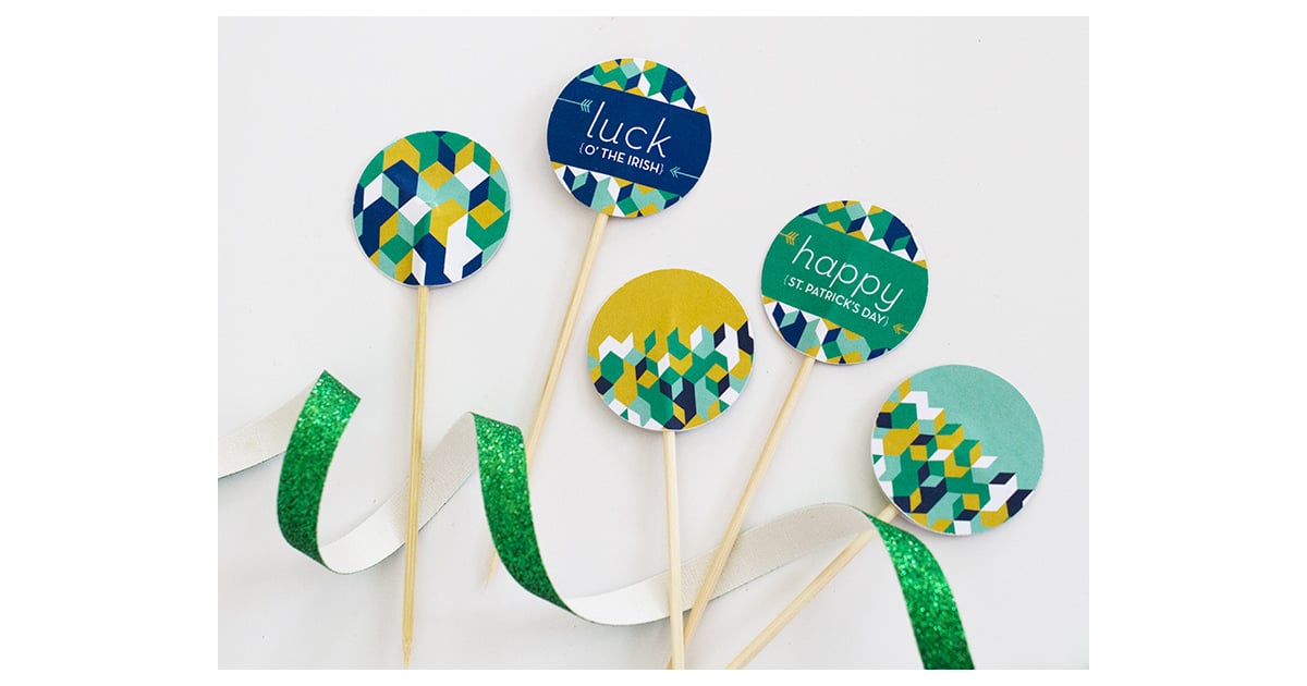 Printable Toothpick Toppers | Free Printables For St. Patrick's Day | POPSUGAR Smart Living Photo 6