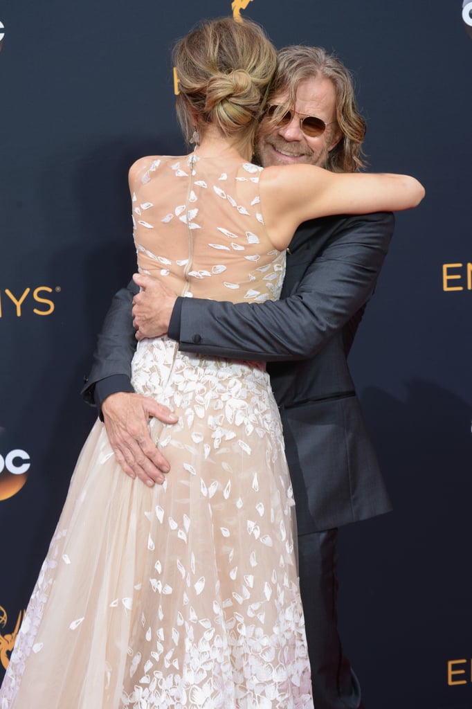 Felicity Huffman and William H. Macy at 2016 Emmys