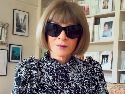 Anna Wintour's Home Office in A Moment With the Met Video | POPSUGAR ...