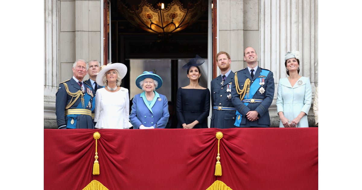 A look at how the Queen stands next to the rest of the royal family