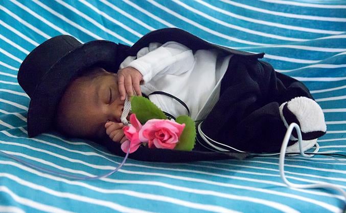 NICU Babies in Halloween Costumes 2016