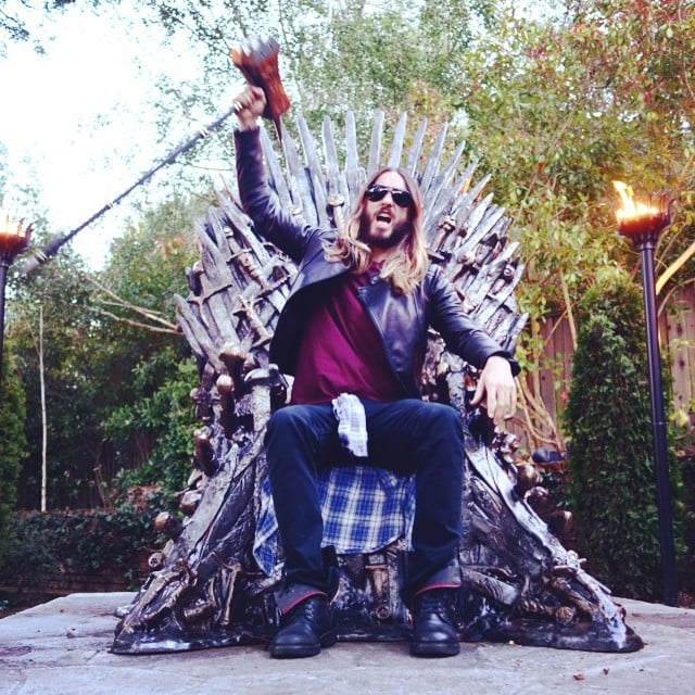 Jared Leto really loves Game of Thrones.
Source: Instagram user jaredleto