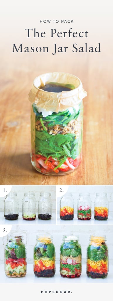 How to Make a Mason Jar Salad