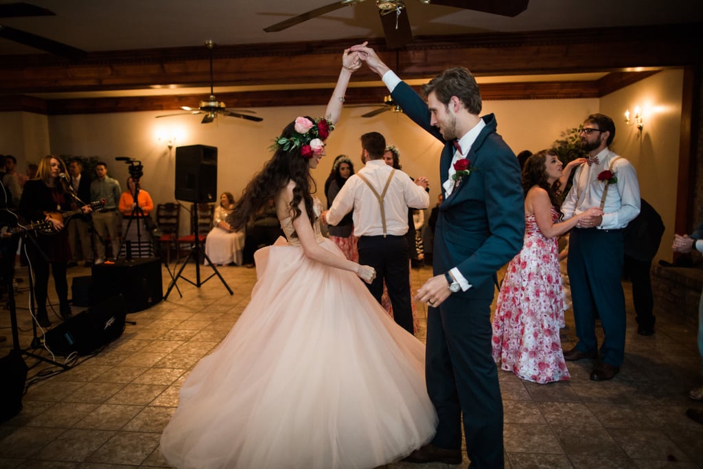 Woodsy Pink Bohemian Wedding