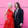 Keanu Reeves and Alexandra Grant Share a Kiss in Rare Red Carpet Appearance
