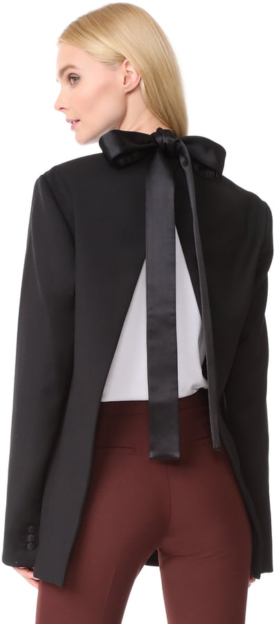 Dion Lee Lapel Tie Blazer