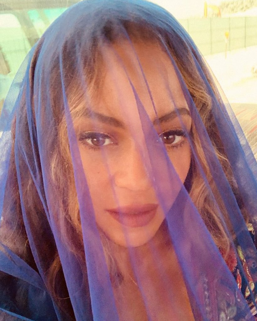 Beyoncé's Khosla Jani Embroidered Gown at Wedding in India