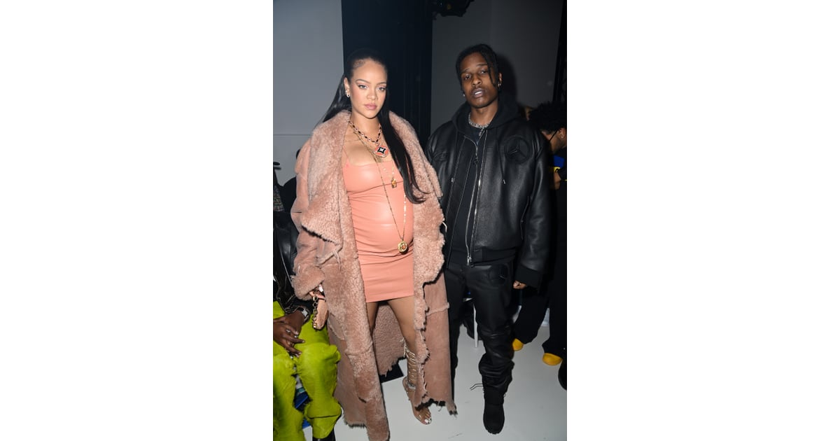 See Rihanna & A$AP Rocky's Looks at Off-White™ Show