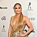 Jennifer Lopez Gold Zuhair Murad Dress at Time 100 Gala 2018