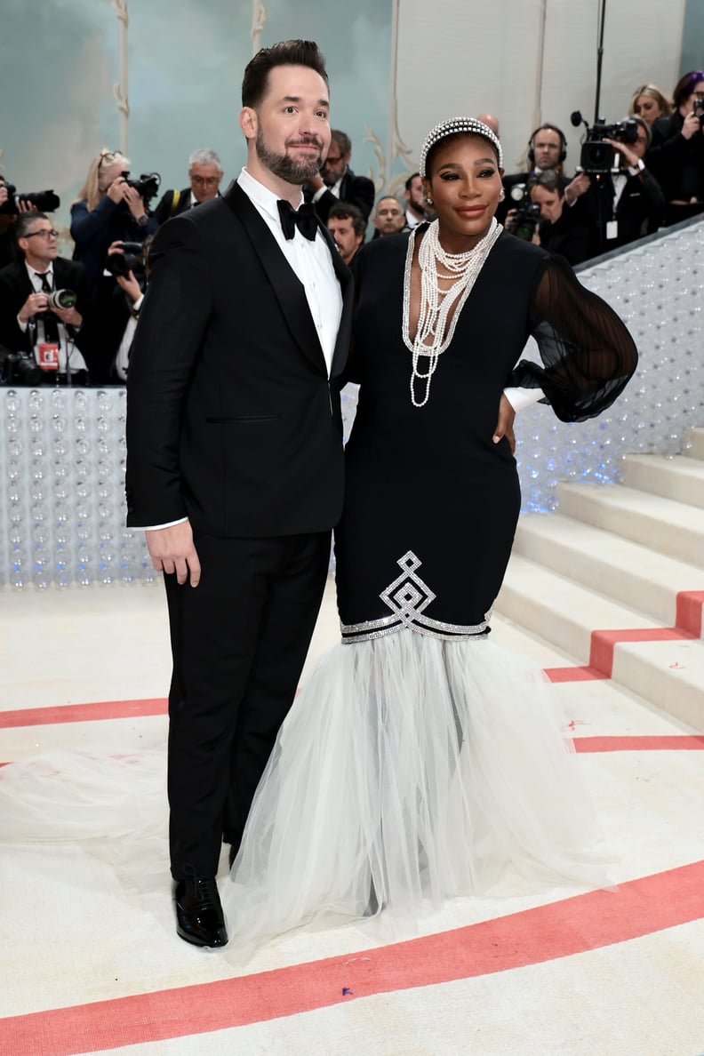 NEW YORK, NEW YORK - MAY 01: Alexis Ohanian and Serena Williams attend The 2023 Met Gala Celebrating 