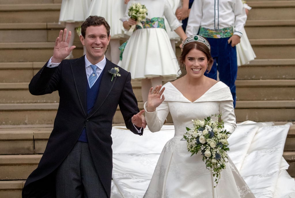 Princess Eugenie's Something Blue